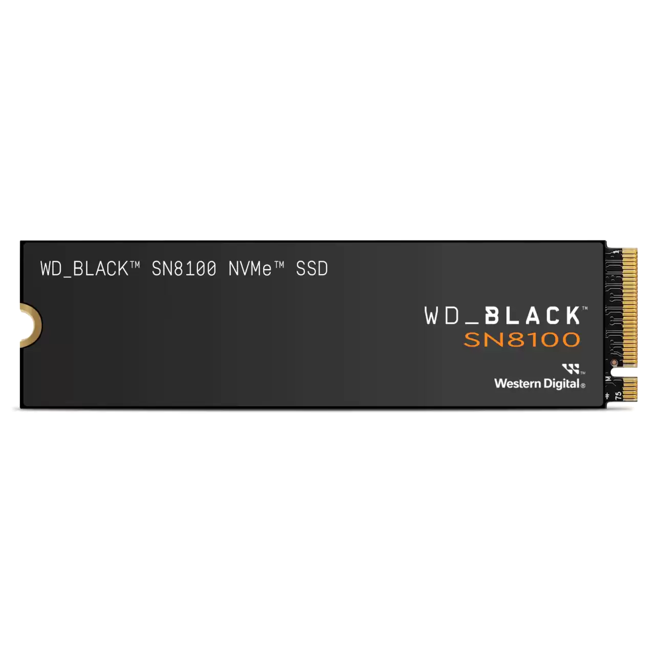 WD Black M.2 SN8100 2TB 無散熱片 WDS200T1X0M-00CMT0 Type 2280 PCIe Gen5 x4 NVMe SSD(R:14900MB/s,W:14000MB/s)