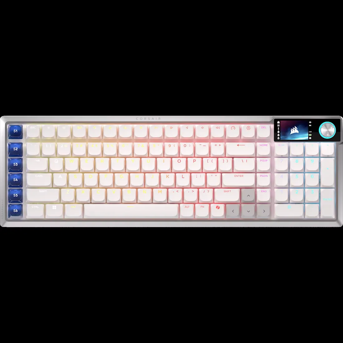 Corsair VANGUARD AIR 99 白色 WIRELESS Optical-Mechanical Gaming Keyboard (CH-91H901B-NA)