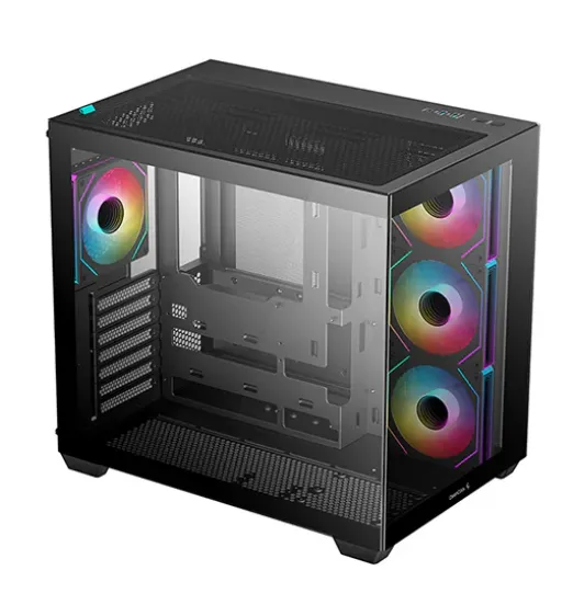 DeepCool CG530 4F U 黑色 ATX Tower Case 海景箱 W/ 120mm ARGB FAN*4