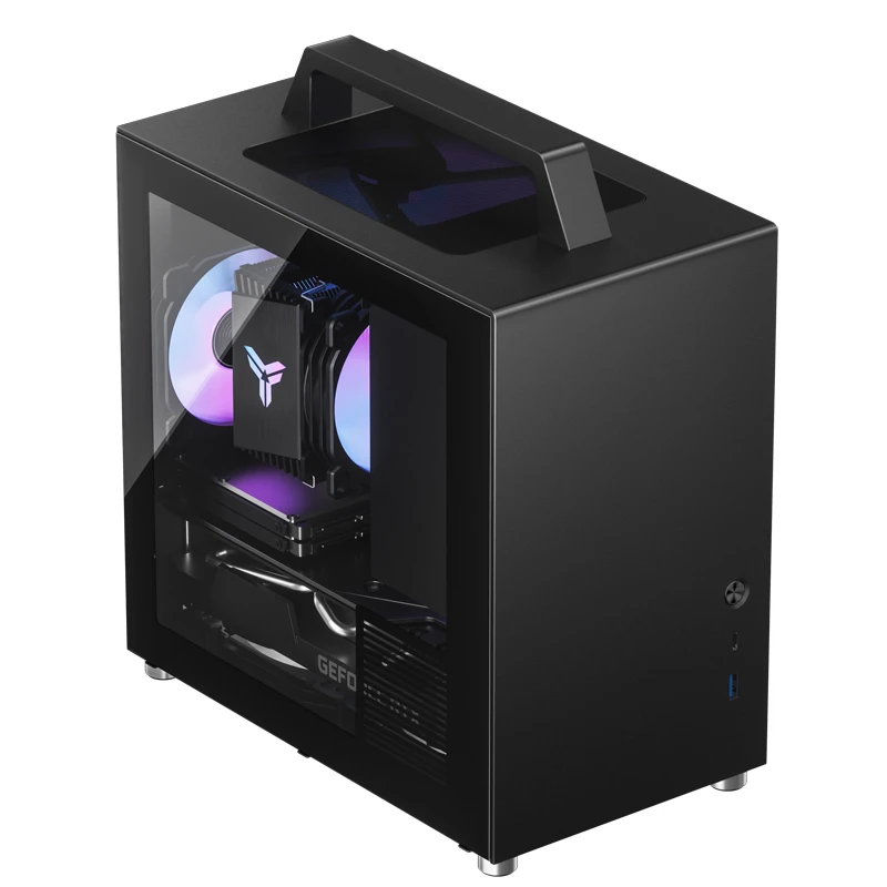 Jonsbo T8 Plus 黑色 ITX Case