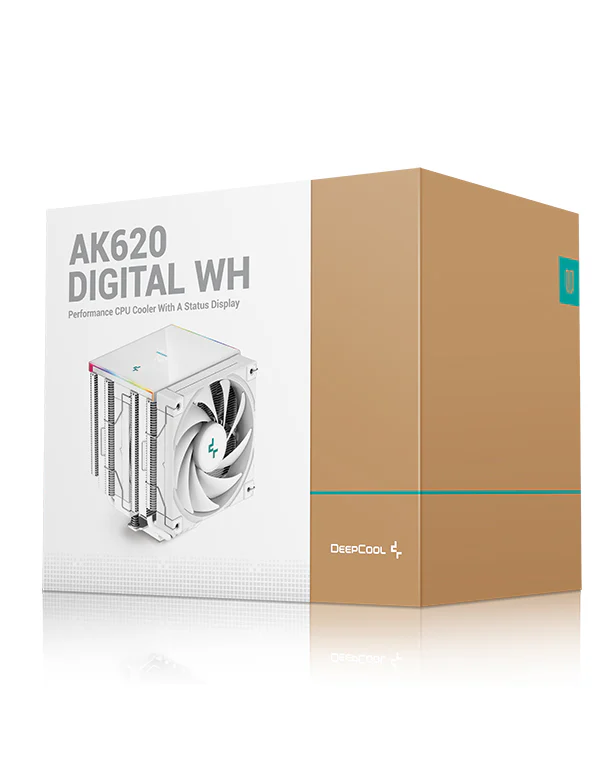 Deepcool AK620 DIGITAL SE 白色 雙塔風冷散熱器 CPU Cooler