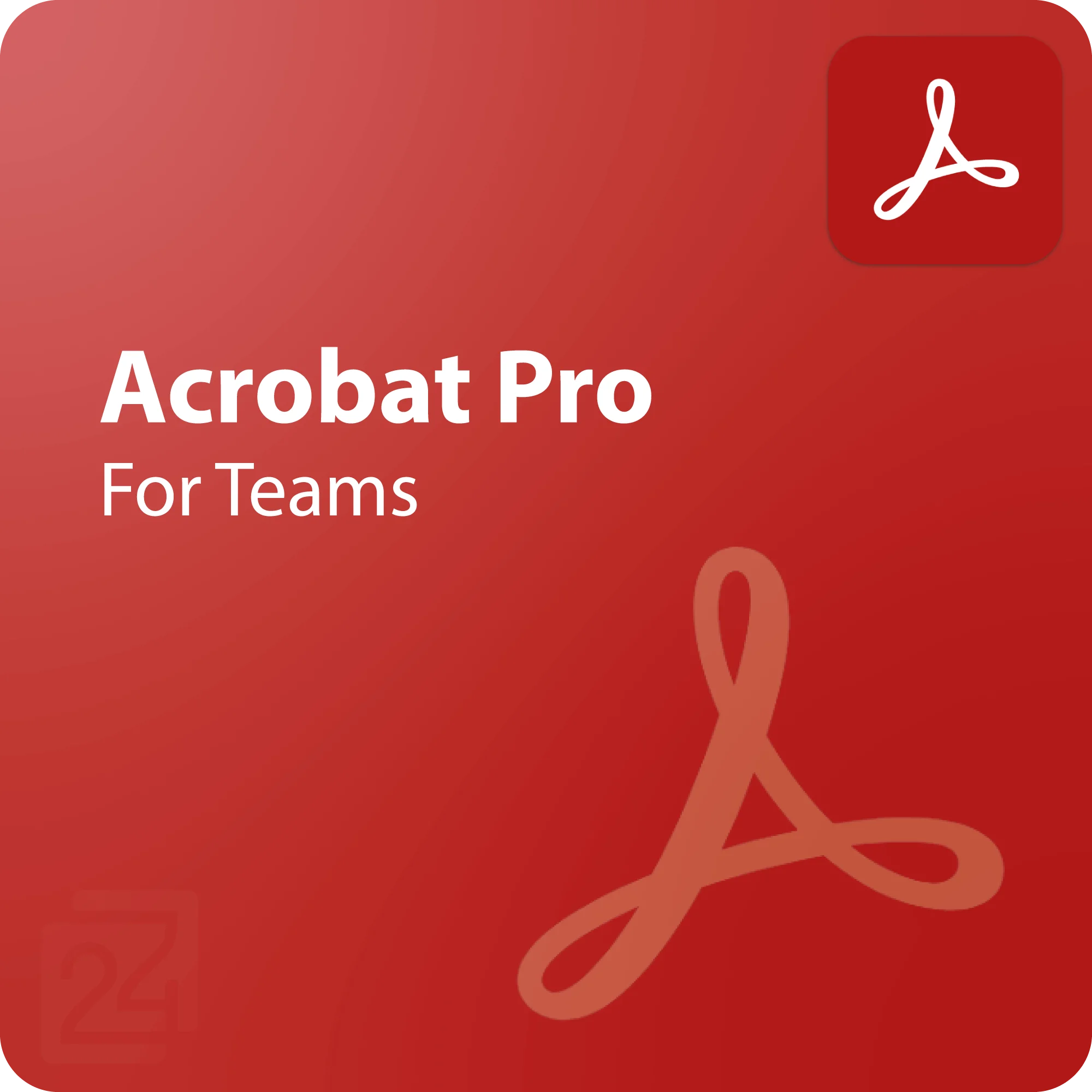 Adobe Acrobat Professional DC for teams 1 year Subscription