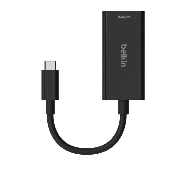 Belkin CONNECT USB-C TO HDMI 2.1 ADAPTER (8K, 4K, HDR COMPATIBLE) (AVC013btBK)