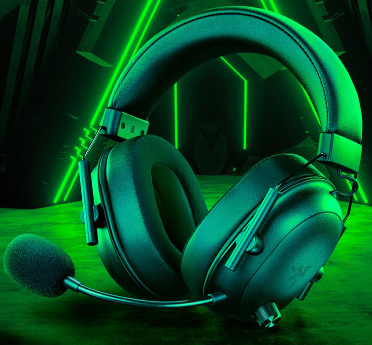 Razer BlackShark V2 HyperSpeed Wireless 黑色 Ultra-Lightweight Gaming Headset , BT + 2.4G Wireless (RZ04-04960100-R3M1)