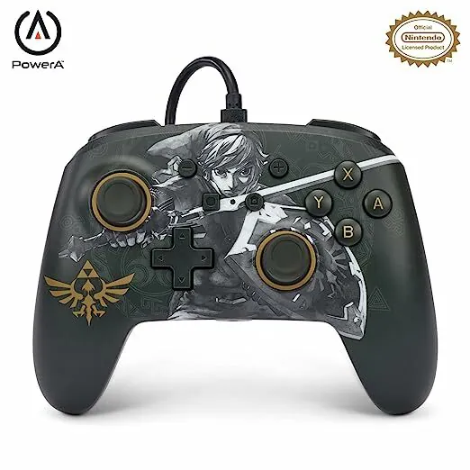POWERA NSW ENWL 有線 CONTROLLER ZELDA BATTLE (SA-PECZBRL)