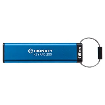 Kingston IronKey Keypad 200 16GB (FIPS 140-3, IKKP200/16GB)