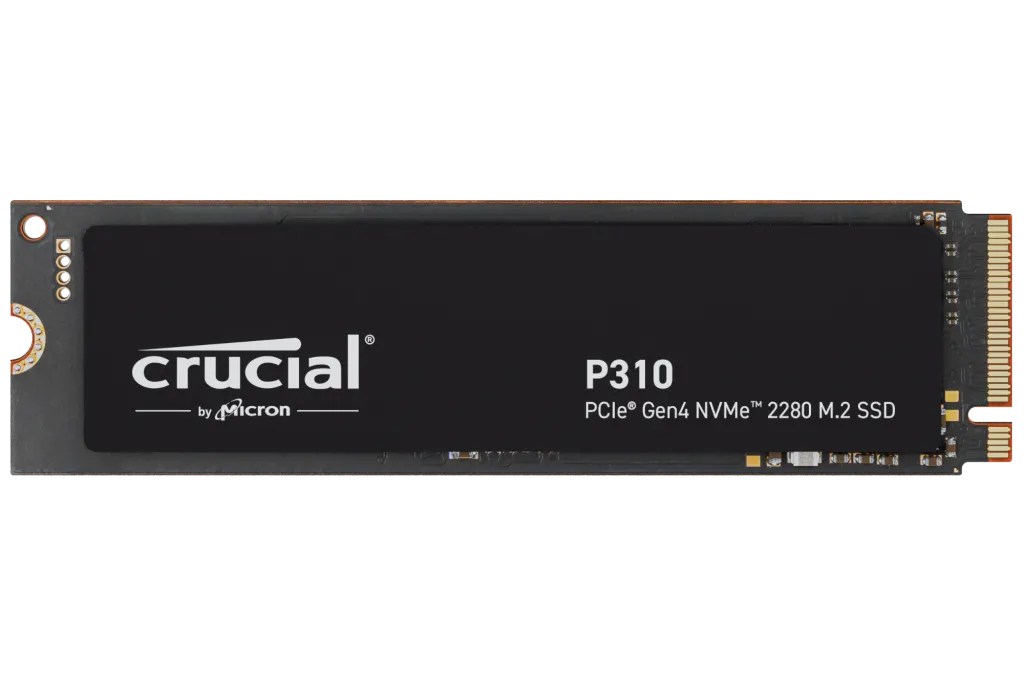 Crucial M.2 P310 1TB PCIe Gen4 NVMe 2280 SSD CT1000P310SSD8, R:7100MB/s, W:6000MB/s ***請保留包裝, 以便日後保養