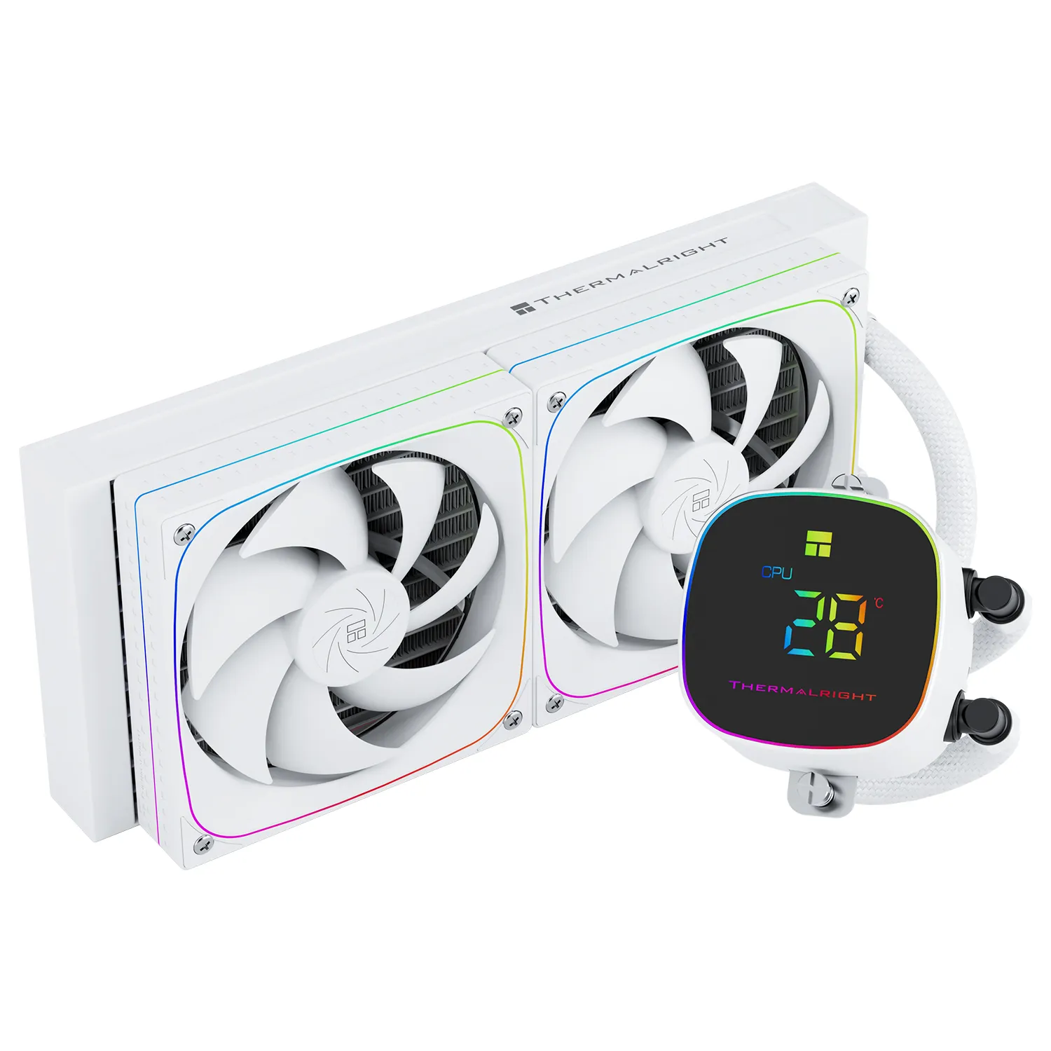 Thermalright利民 Frozen Horizon 240 Digital ARGB 白色 Liquid Cooler (5年保養)