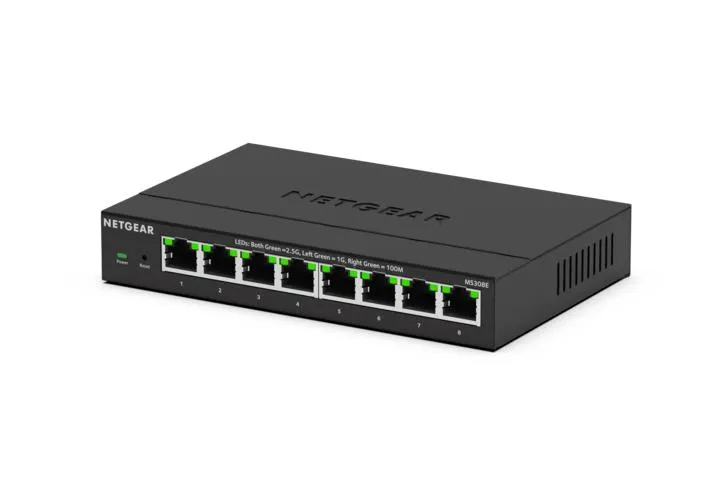 Netgear MS308E 8-port Multi-Gigabit (2.5G) Ethernet Easy Smart Managed Essentials Switch