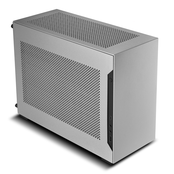 Lian Li A4-H2O A4 PCI-E Gen4.0 銀色 iTX Case (支援32cm, 三槽位顯卡,A4H2OA4)