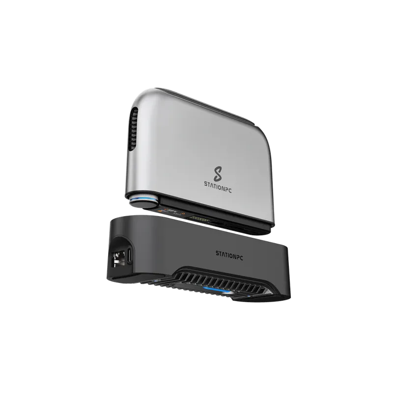 STATION PC Pocket Cloud 便攜式 NAS w/ Docking (Support M.2 2280 8TB + 8TB (Dock), 4GB Ram, 32GB Rom)