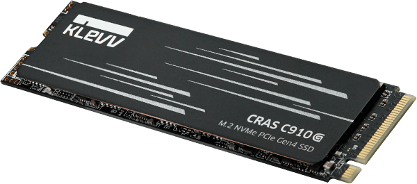 Klevv CRAS C910G 1TB M.2 NVMe Gen4 SSD (Graphene-copper Heatsink,Read: 5000MB/s, Write: 4800MB/s, K01TBM2SP0-10G)