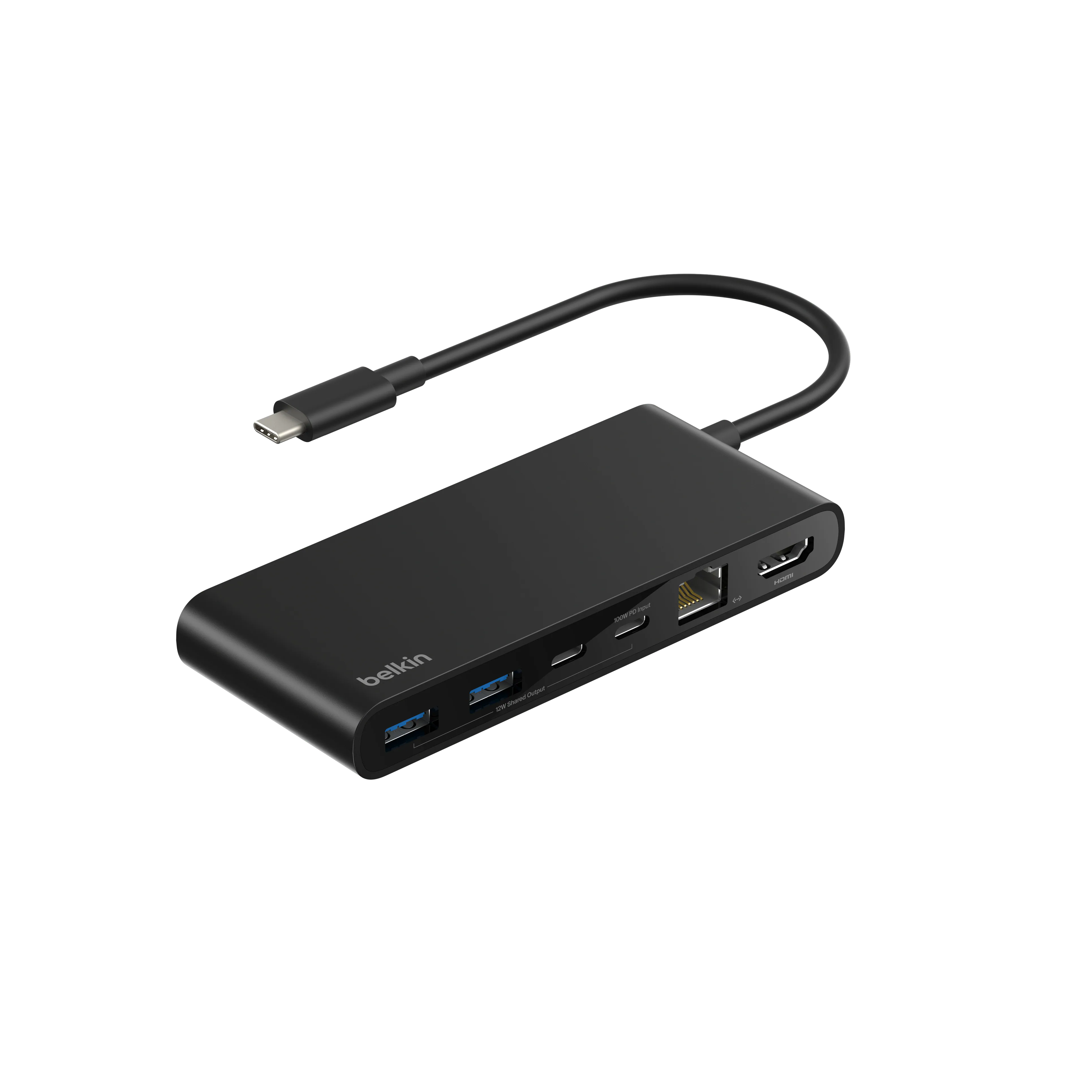Belkin CONNECT USB-C 8-IN-1 MULTIPORT HUB 2.5GbE (INC024fqBK)