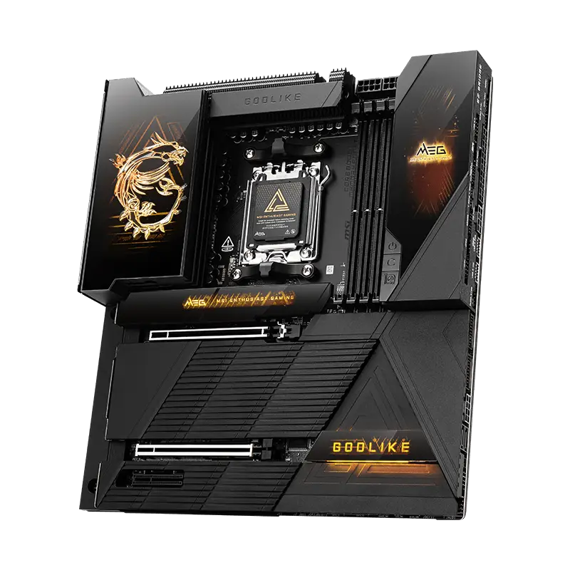 MSI微星 MEG X870E GODLIKE ATX MB (10G + 5G LAN, WiFi 7, USB4)