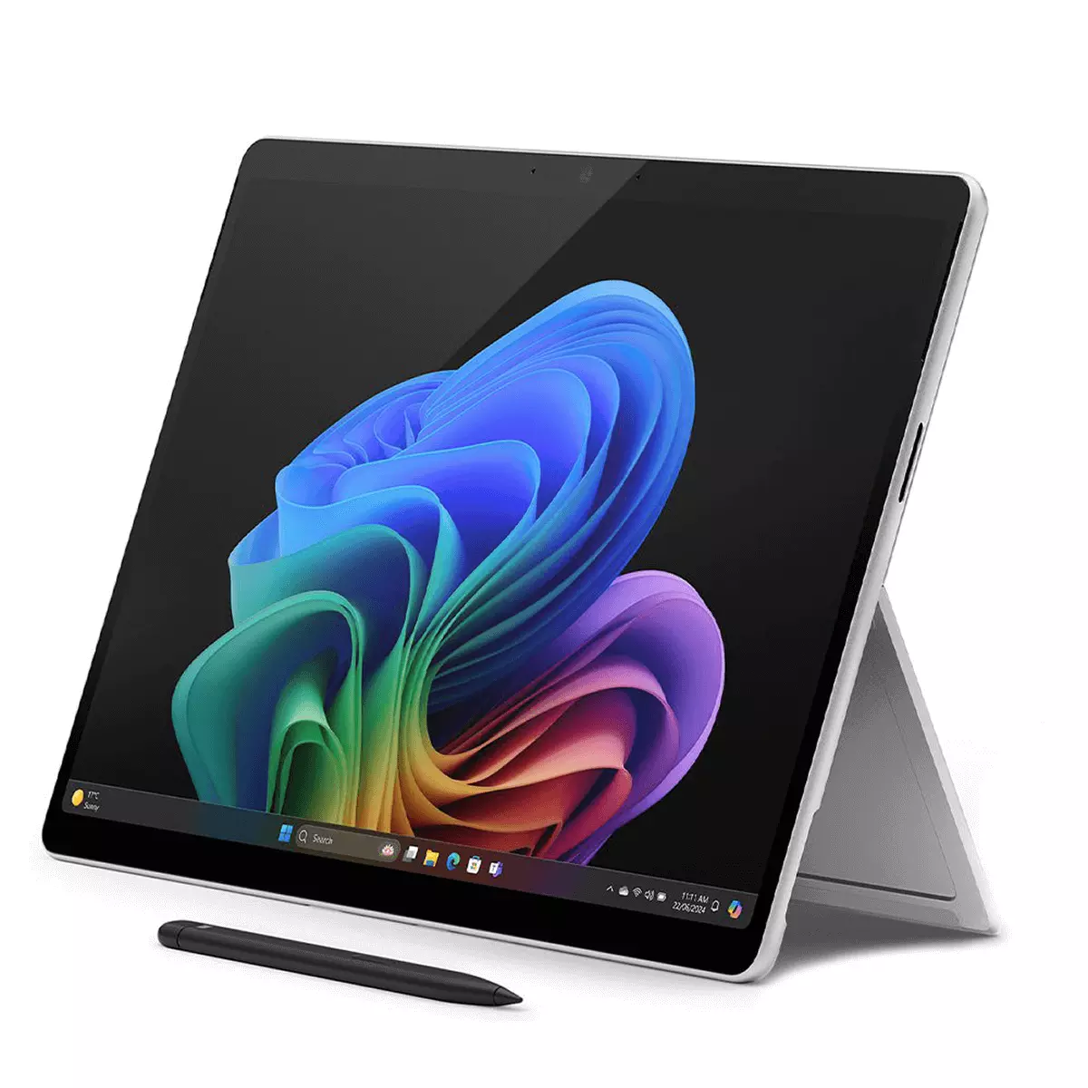 Microsoft Surface Pro 11 (Platinum 銀色, Intel Core Ultra 5, 16GB RAM, 256GB SSD, Windows 11 Pro)