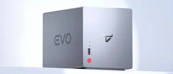 FNNAS(飞牛NAS) EVO2 Intel N150,16GB Ram,128GB NVMe SSD,5G Lan+2.5G Lan,HDMI,SATAx2,NVMEx2,5-years warranty)(HD-FNNEV16)
