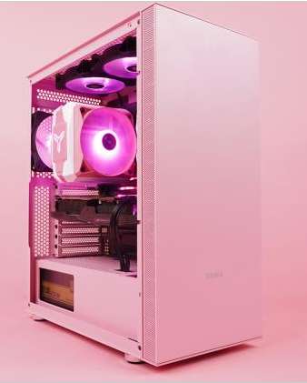 Sama先馬 易大師精鋼版 ATX Tower Case (粉紅)