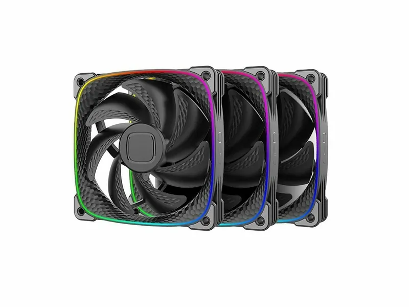 Geometric Future Squama 2503 黑色 ARGB 3 in 1 Case Fan (GF-2503B-3IN1-ARGB)