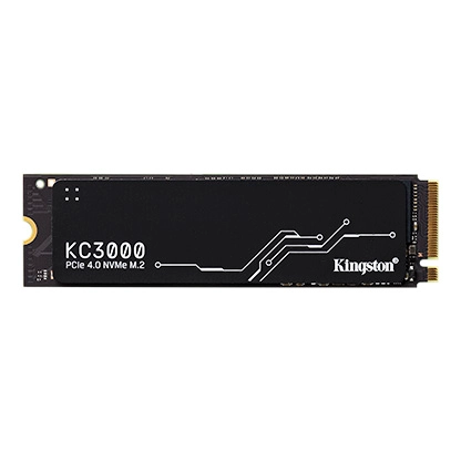 Kingston M.2 SKC3000S/512G KC3000 512GB PCIe 4.0 NVMe Type 2280 SSD (R:7000MB/s, W:3900MB/s, 5年保養)