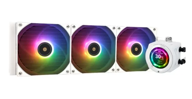 Thermalright利民 Core Vision 360 ARGB 白色 Liquid Cooler (2.1