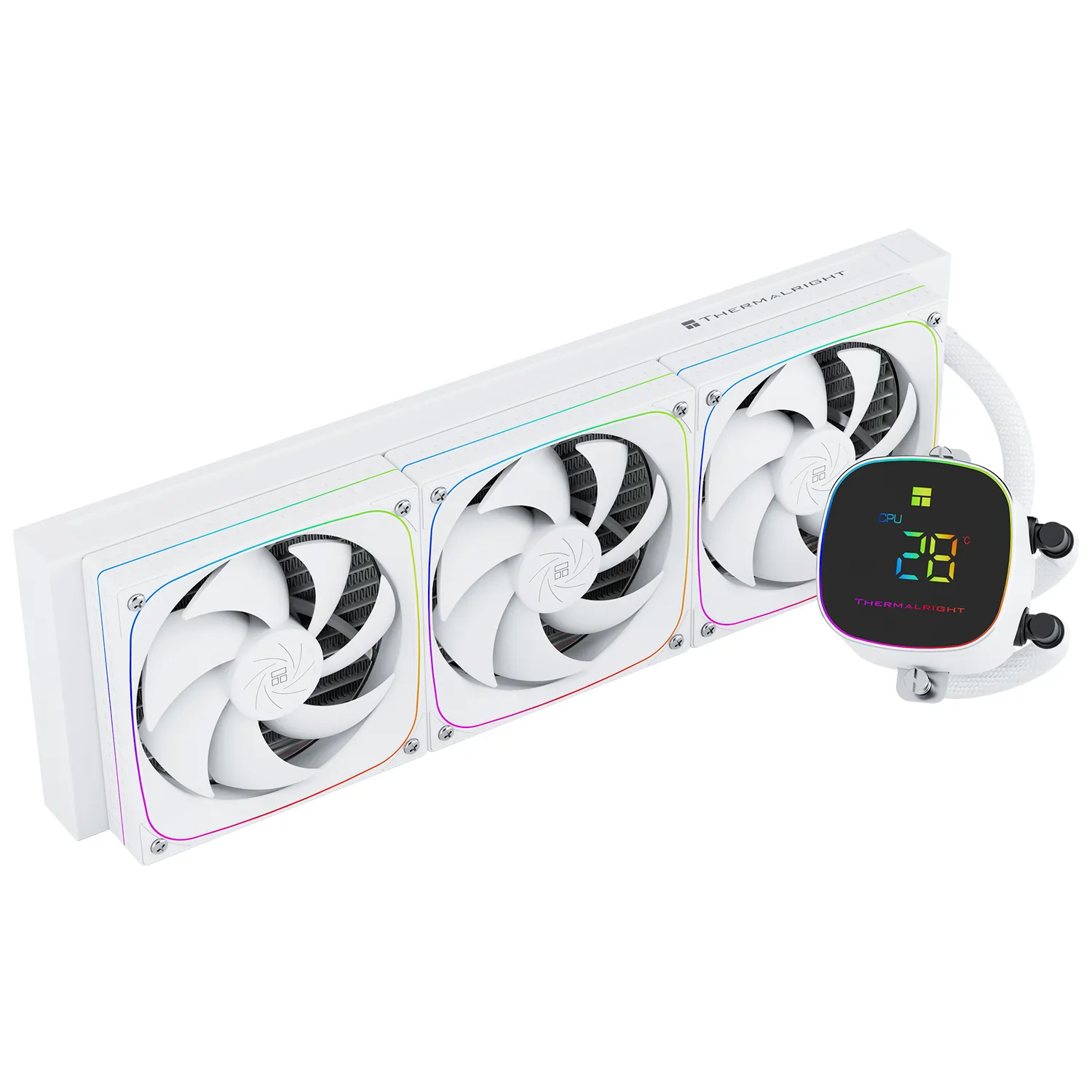 Thermalright利民 Frozen Horizon 360 Digital ARGB 白色 Liquid Cooler (5年保養)