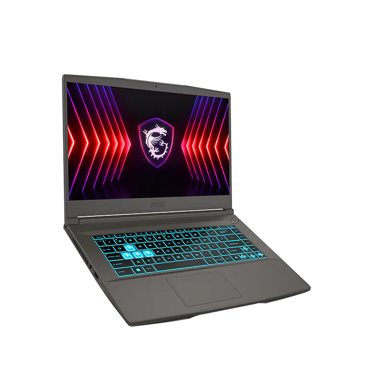 MSI微星 Thin 15 B13VE(RTX4050) Gaming Notebook (i5-13420H, 8GB DDR4, 512GB Gen4 SSD, RTX4050, 15.6