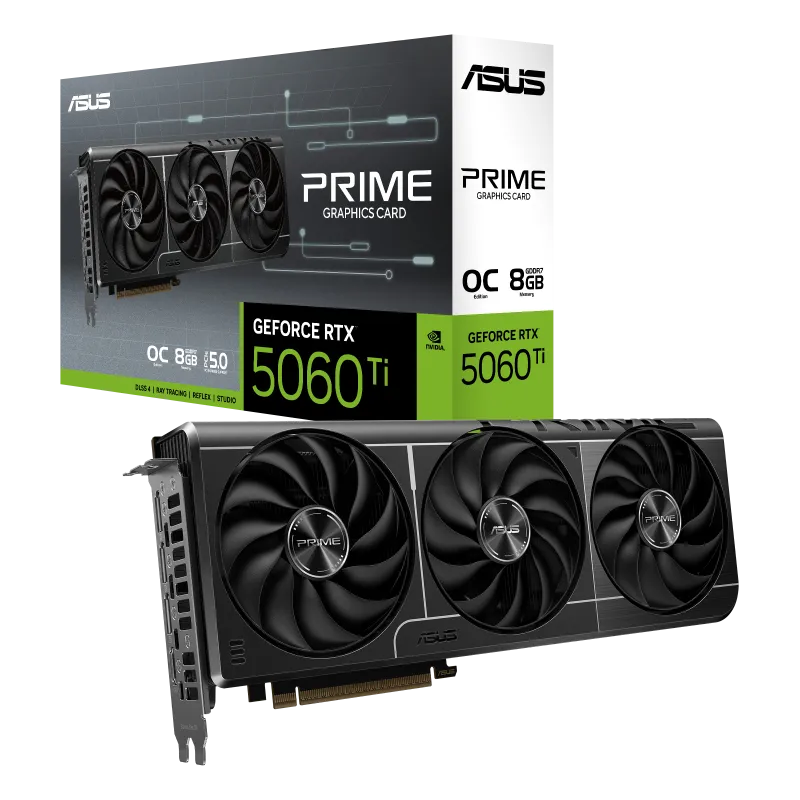ASUS華碩 Prime GeForce RTX5060TI 8GB GDDR7 OC Edition (PRIME-RTX5060TI-O8G)