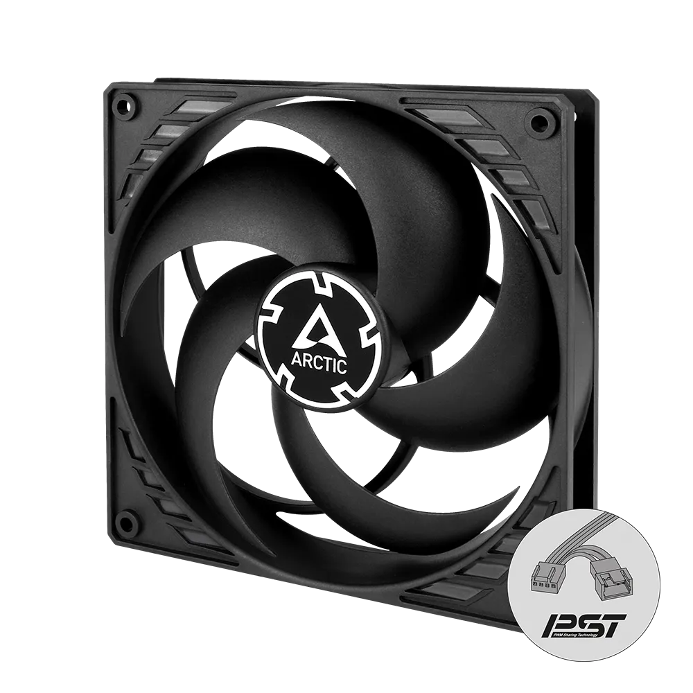 ARCTIC P14 PWM PST 14cm Case Fan (黑色)