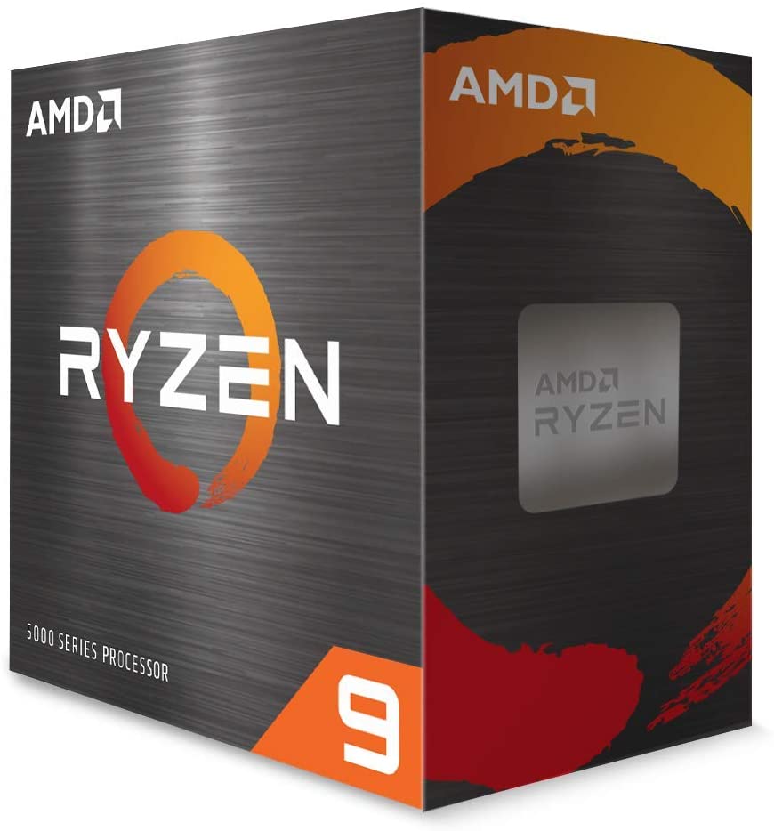 AMD Ryzen 9 5950X CPU (BOX, 16Cores32Threads, 3.4GHz/4.9GHz, L2:8MB, L3:64MB,105W TDP)