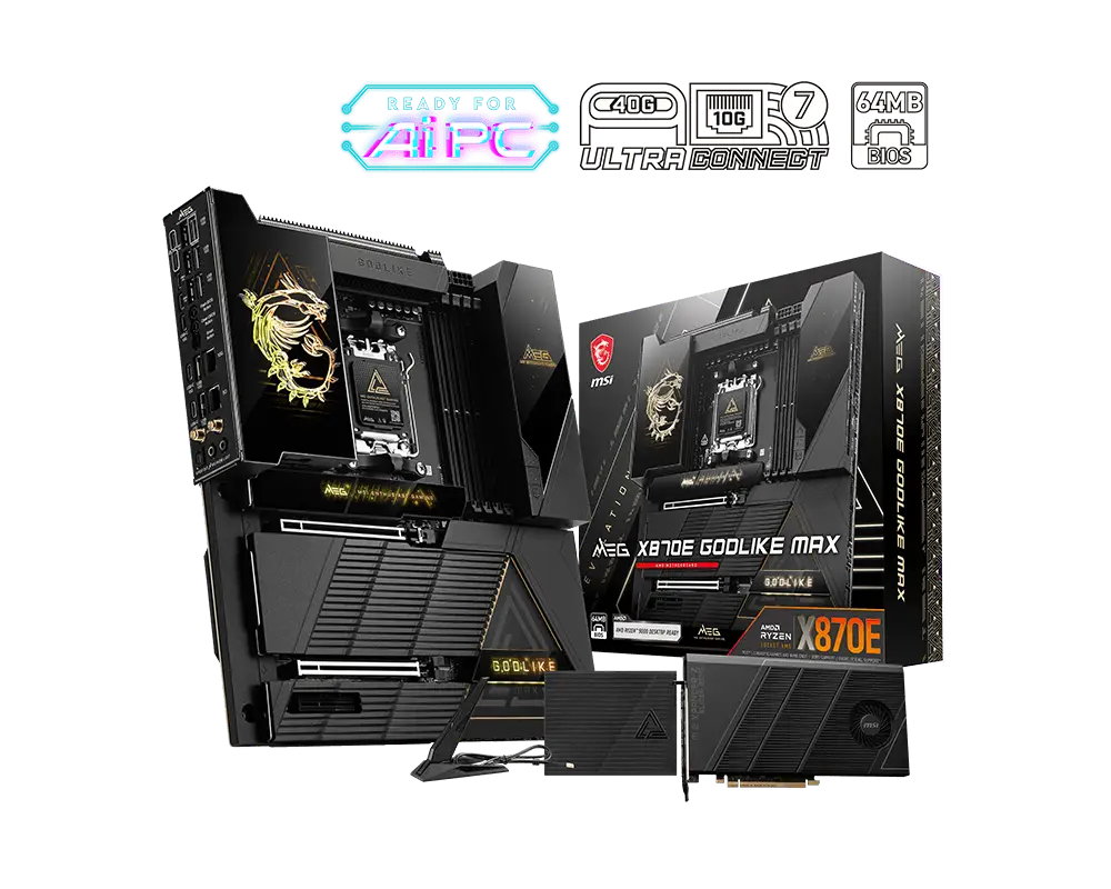 MSI微星 MEG X870E GODLIKE MAX AM5 EATX MB