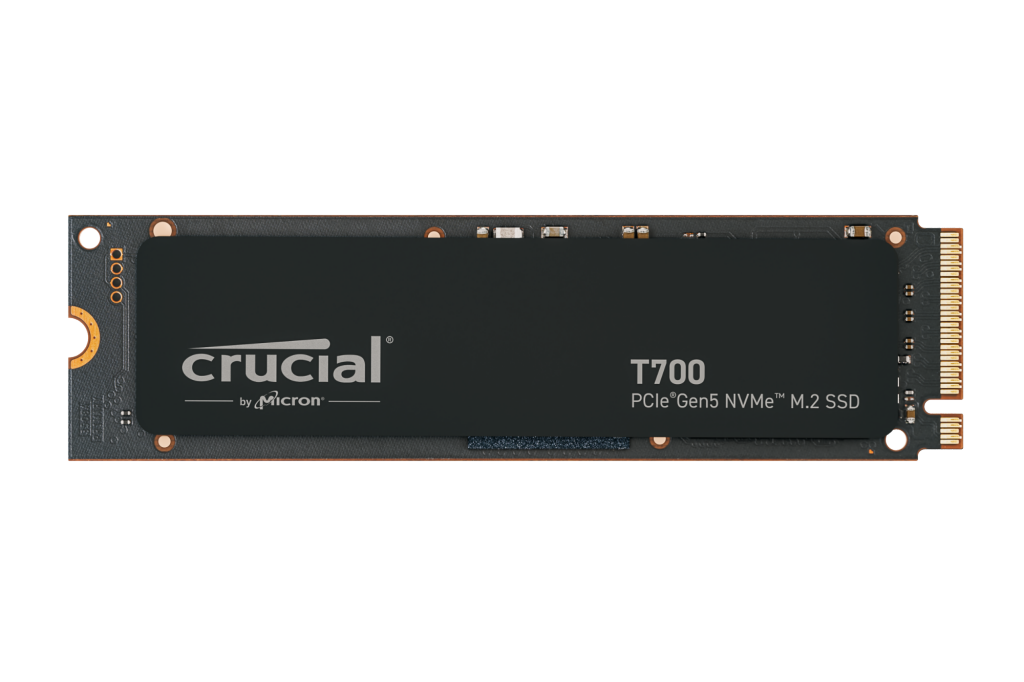 Crucial M.2 T700 2TB PCIe Gen5 NVMe SSD (R: 12400/W: 11800 MB/s, CT2000T700SSD3)