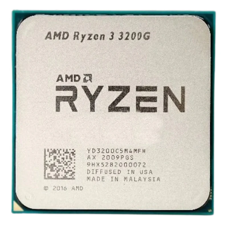 AMD Ryzen 3 3200G CPU (Tray, 4Core4Threads,3.6/4.0GHz,2MB L2,4MB L3, AM4,TDP 65W,Radeon Vega8)