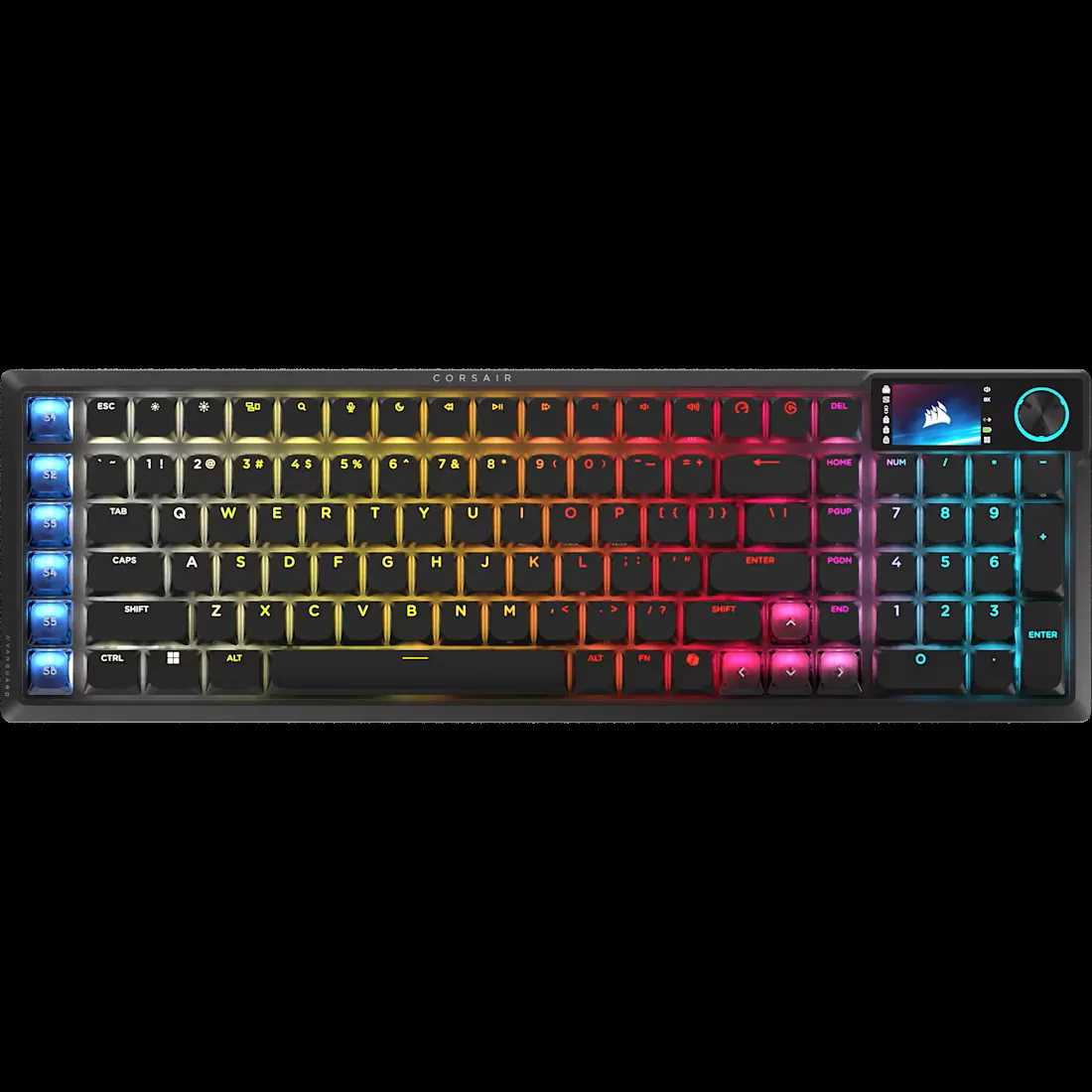 Corsair VANGUARD AIR 99 黑色 WIRELESS Optical-Mechanical Gaming Keyboard (CH-91HA01B-NA)