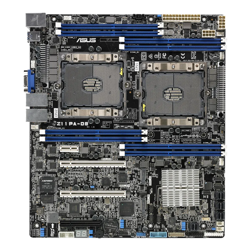 ASUS華碩 Z11PA-D8 Intel C621 M/B