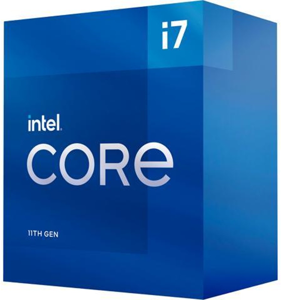 Intel Core i7-11700K CPU (Rocket Lake,8Core16Threads,3.6/5.0GHz,UHD 750,LGA1200,16MB,95W)