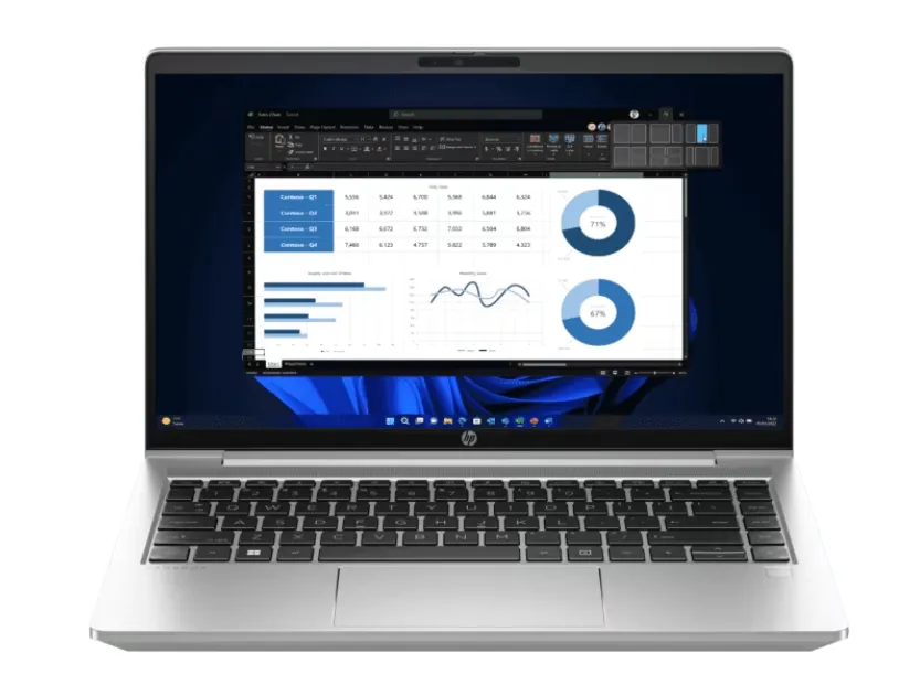 HP ProBook 440 G10, Intel Core i5-1334U, 16GB (1x16GB) DDR4 3200, 1TB SSD, 5MP IR Webcam w/ 2 Mic, 14