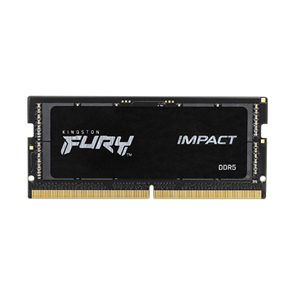 萩*原様 【スピード発送】 Kingston DDR5 16GB PC5-560 Kingston Fury Impact SODIMM DDR5 5600MHz 16GB RAM 單條KF556S40IB