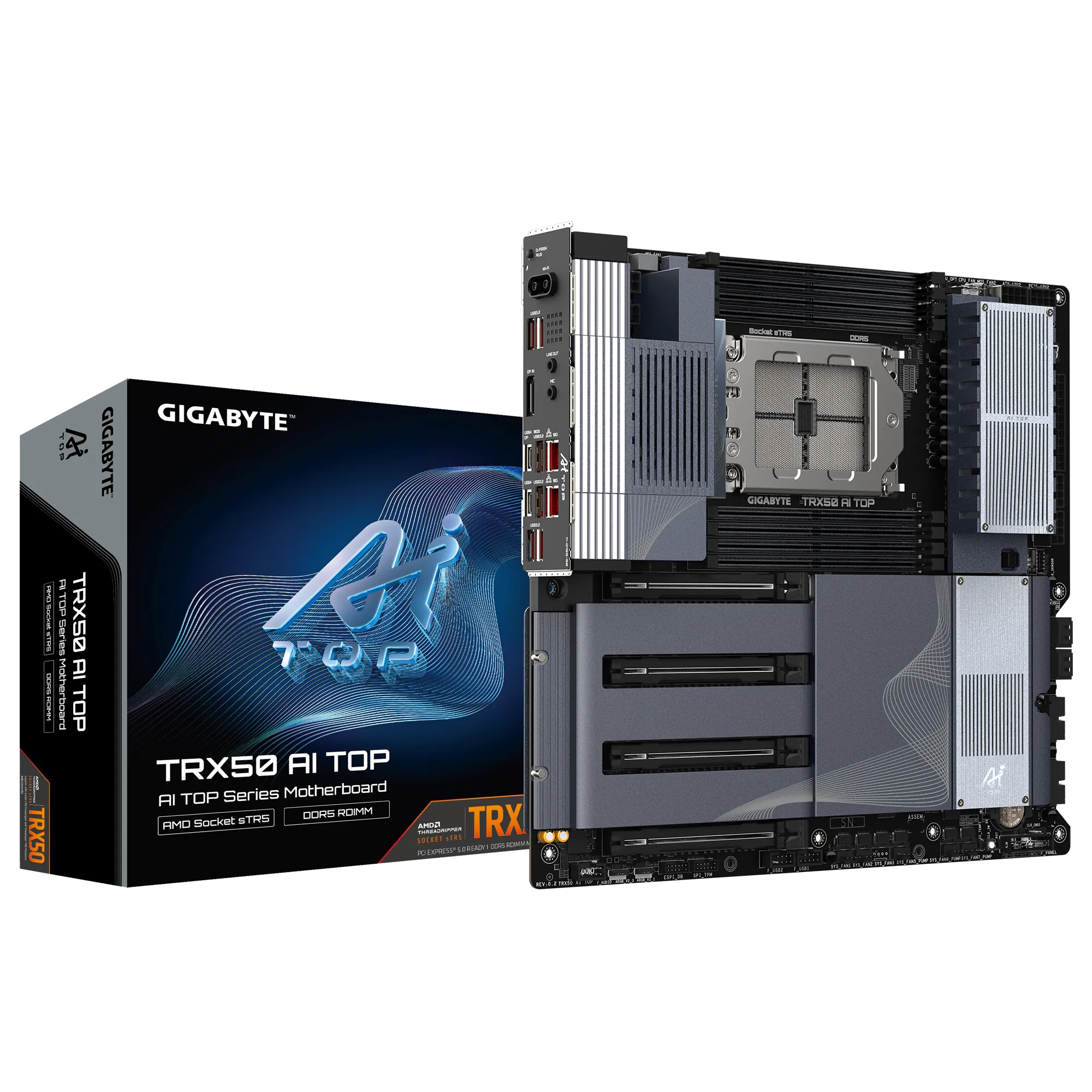 Gigabyte技嘉 TRX50 AI TOP sTR5 E-ATX Main Board