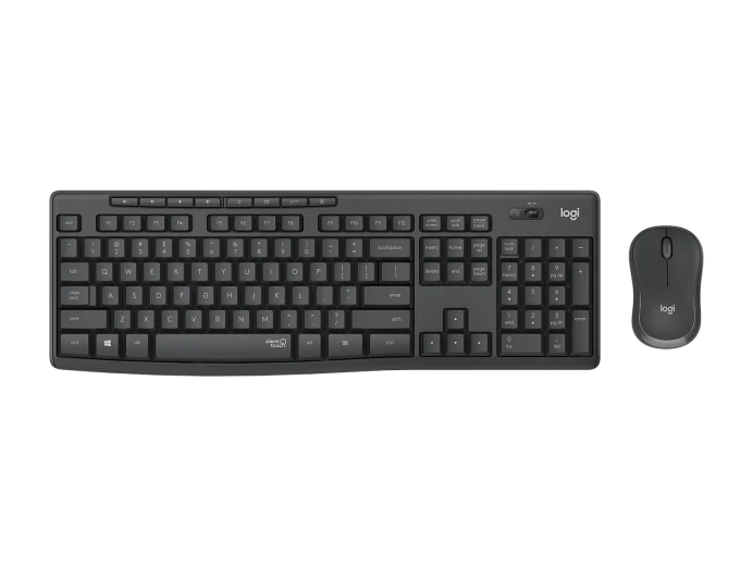 LOGITECH MK295 SILENT WIRELESS KEYBOARD & MOUSE 黑色