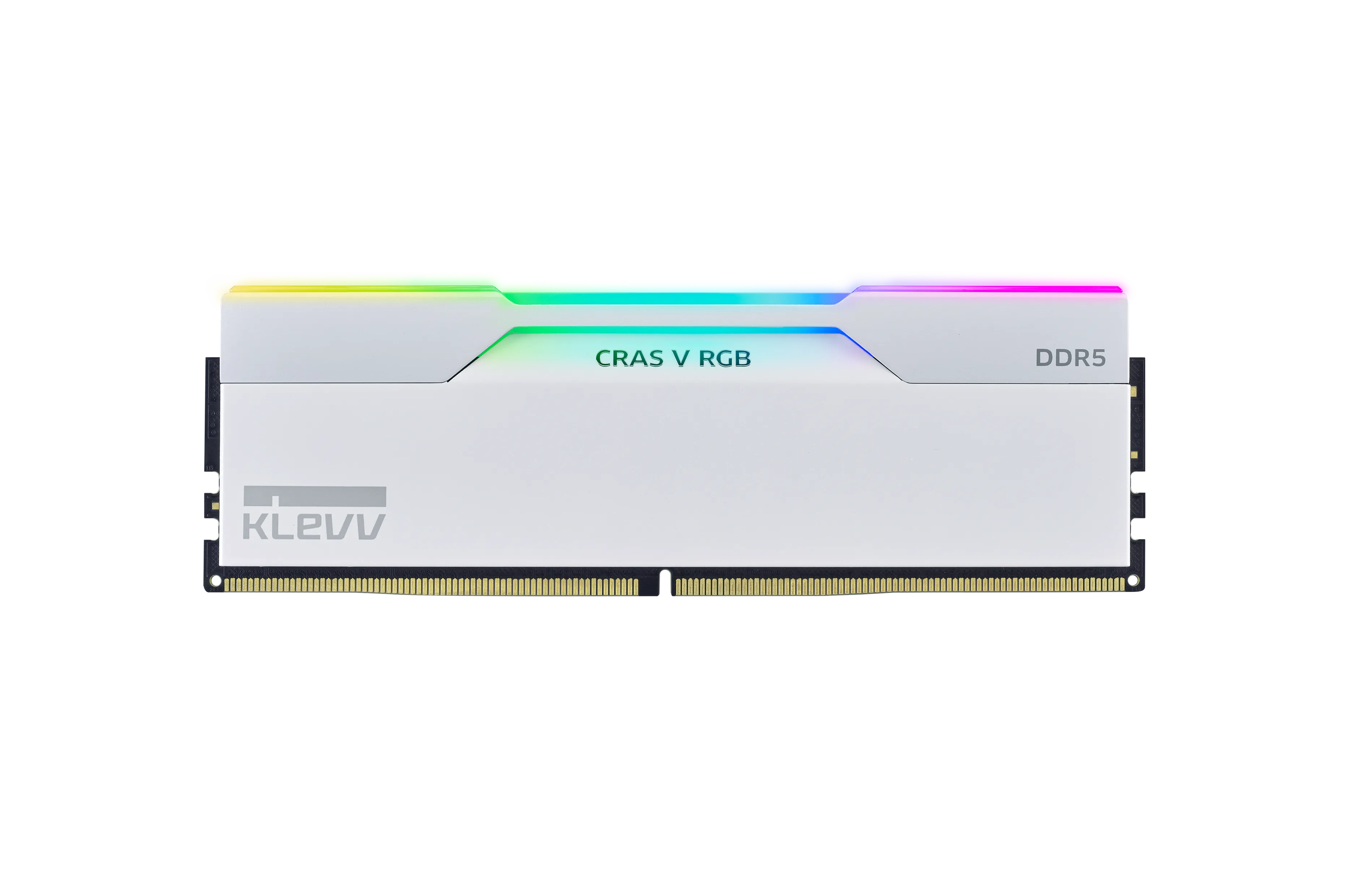 Klevv DDR5 Cras V RGB 白色 6000MHz 32GB Kit (16GB*2, CL28-36-36-76, KD5AGUA80-60B280J)