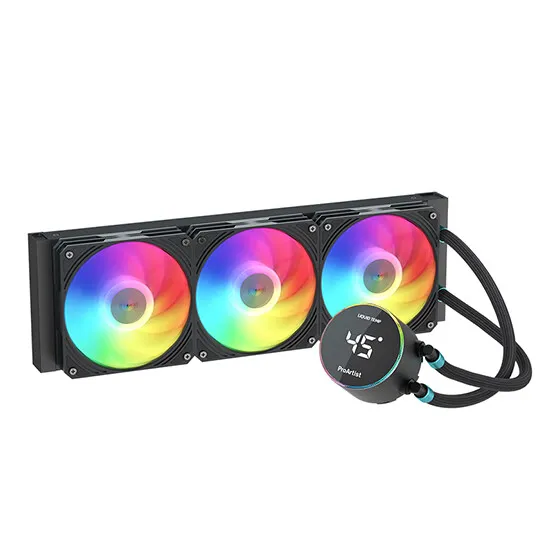 ProArtist GA5 V2 360 黑色 AIO CPU Liquid Cooler (温度顯示, 120mm Fan*3)
