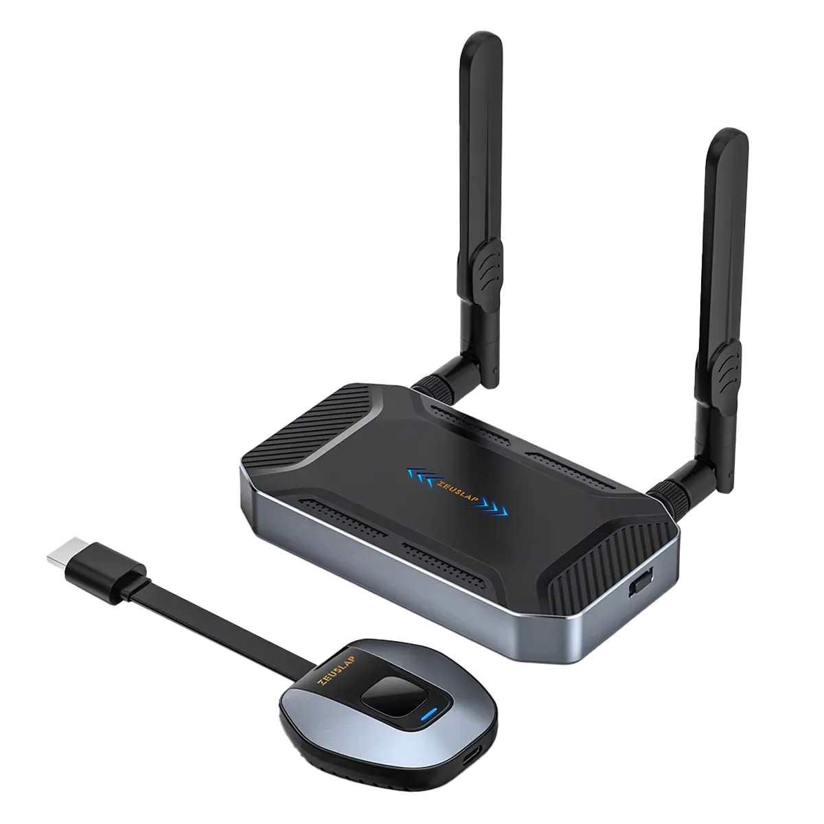 ZEUSLAP Z6 HDMI投屏器 (4K 60Hz, 雙頻5GHz/2.4GHz 802.11ac WIFI標準, HDMI+VGA雙視訊輸出)
