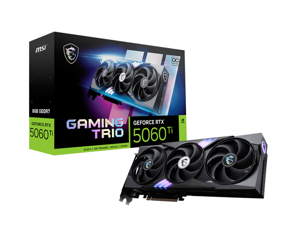 MSI GeForce RTX5060Ti 8G GAMING TRIO OC