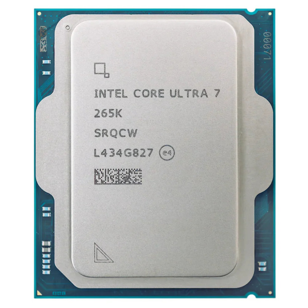 Intel Core Ultra 7 265K CPU (Tray, 20Core(8P+12E) 20Threads, 3.9/5.2GHz, Intel Arc Xe2, 125W TDP, Socket 1851)