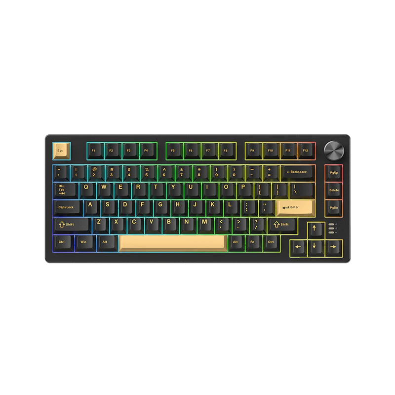 DAREU達爾優 EK75 RT Compact 75 Key Wired RGB Magnetic Hotswap Keyboard (Magnetic switches)