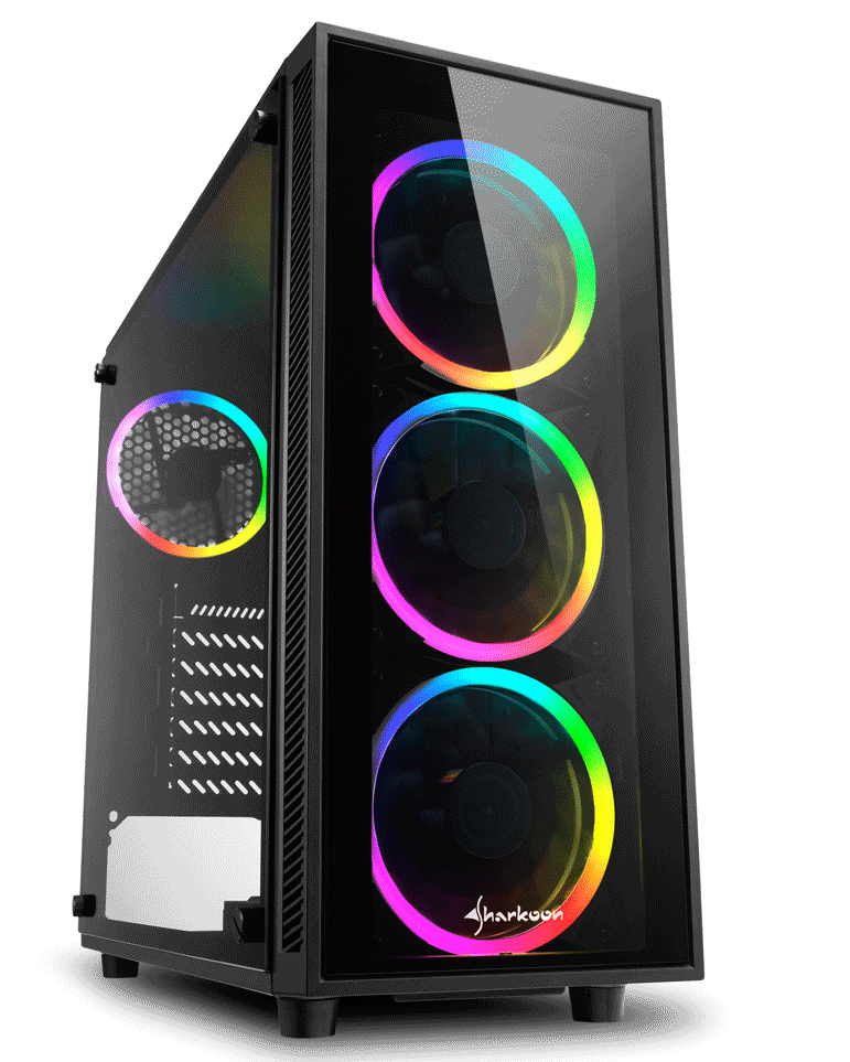 SHARKOON 旋剛 TG4-W ARGB Tempered Glass ATX Case (ARGB版本)