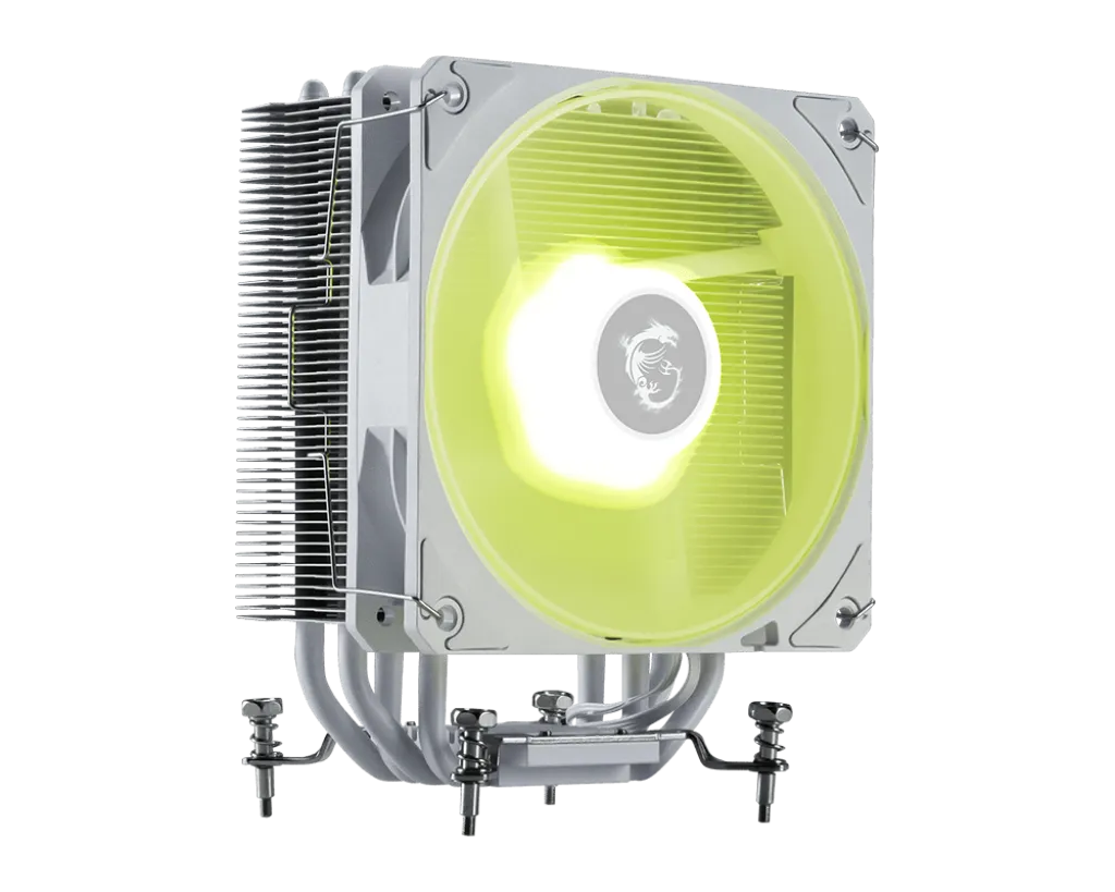 MSI微星 MAG COREFROZR AA13 ARGB 白色 CPU Cooler (4 x 6MM銅製導熱管, LGA 1700/1851, AM5/AM4)